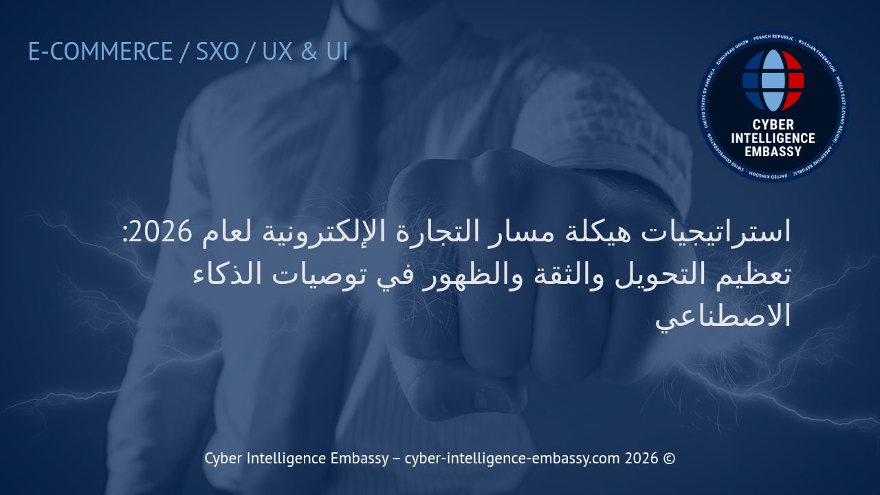 استراتيجيات هيكلة مسار التجارة الإلكترونية لعام 2026: تعظيم التحويل والثقة والظهور في توصيات الذكاء الاصطناعي