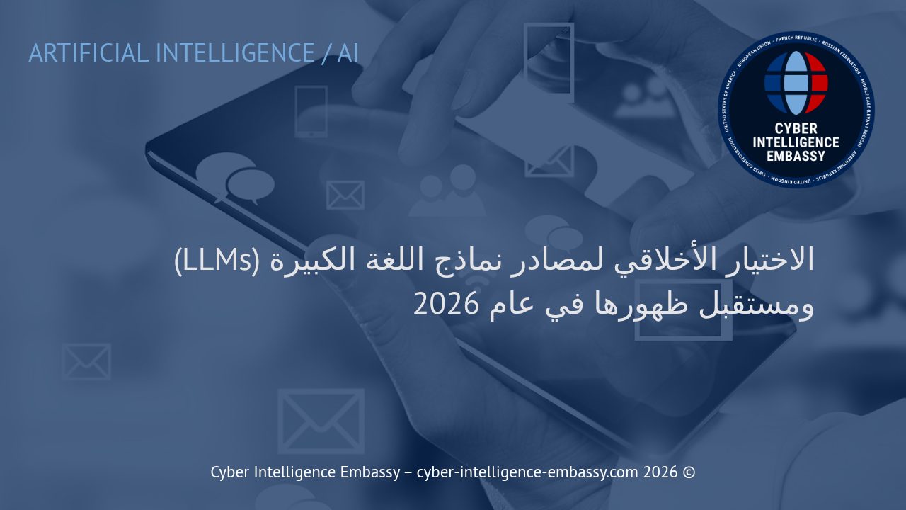 الاختيار الأخلاقي لمصادر نماذج اللغة الكبيرة (LLMs) ومستقبل ظهورها في عام 2026