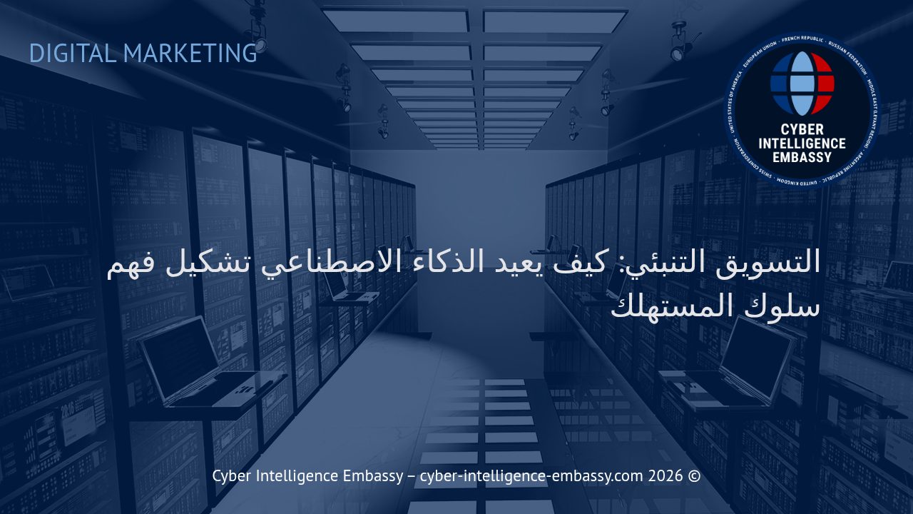 التسويق التنبئي: كيف يعيد الذكاء الاصطناعي تشكيل فهم سلوك المستهلك