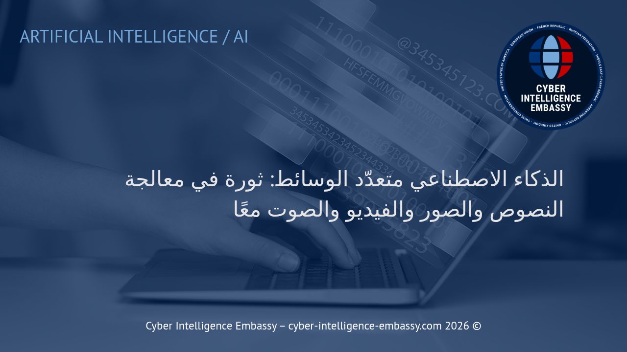 الذكاء الاصطناعي متعدّد الوسائط: ثورة في معالجة النصوص والصور والفيديو والصوت معًا