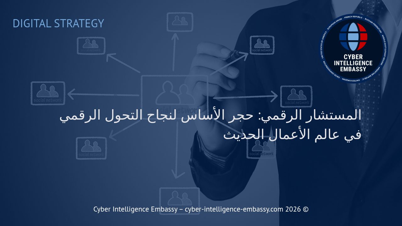 المستشار الرقمي: حجر الأساس لنجاح التحول الرقمي في عالم الأعمال الحديث