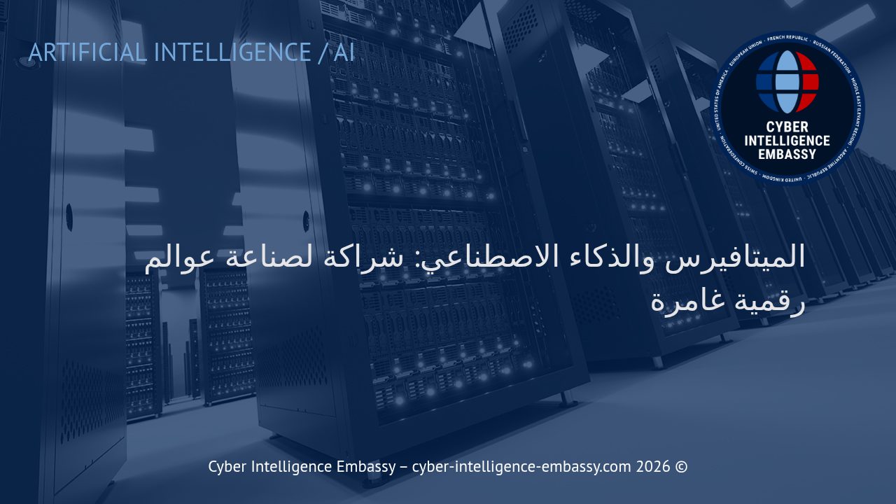 الميتافيرس والذكاء الاصطناعي: شراكة لصناعة عوالم رقمية غامرة