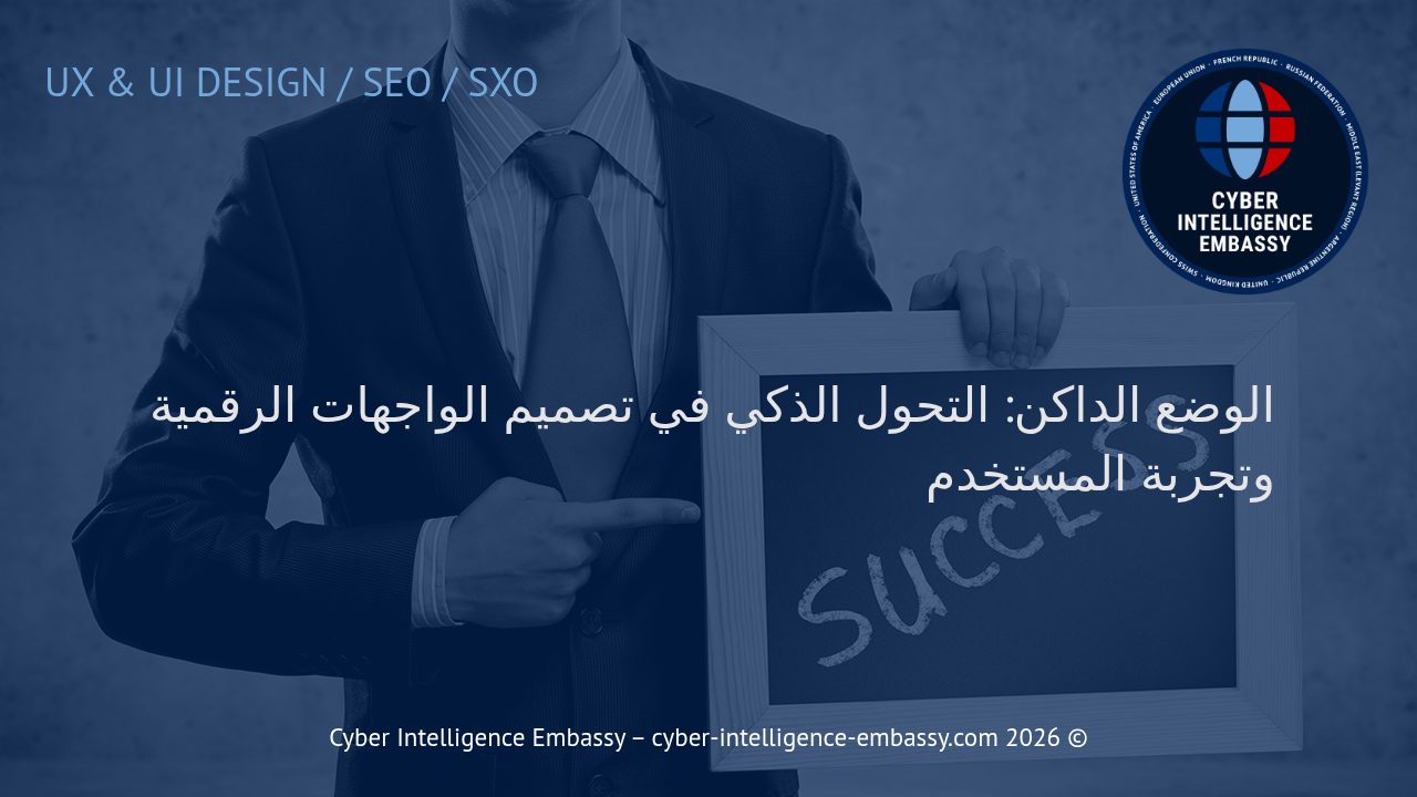 الوضع الداكن: التحول الذكي في تصميم الواجهات الرقمية وتجربة المستخدم