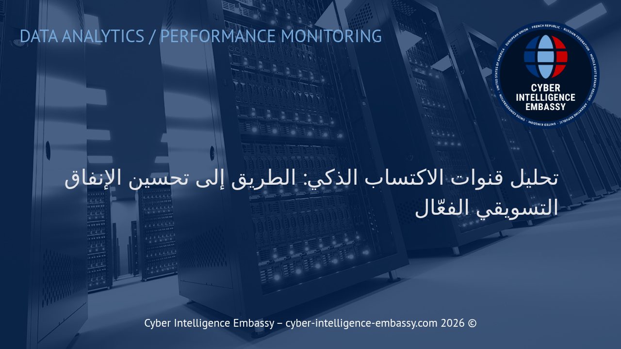 تحليل قنوات الاكتساب الذكي: الطريق إلى تحسين الإنفاق التسويقي الفعّال