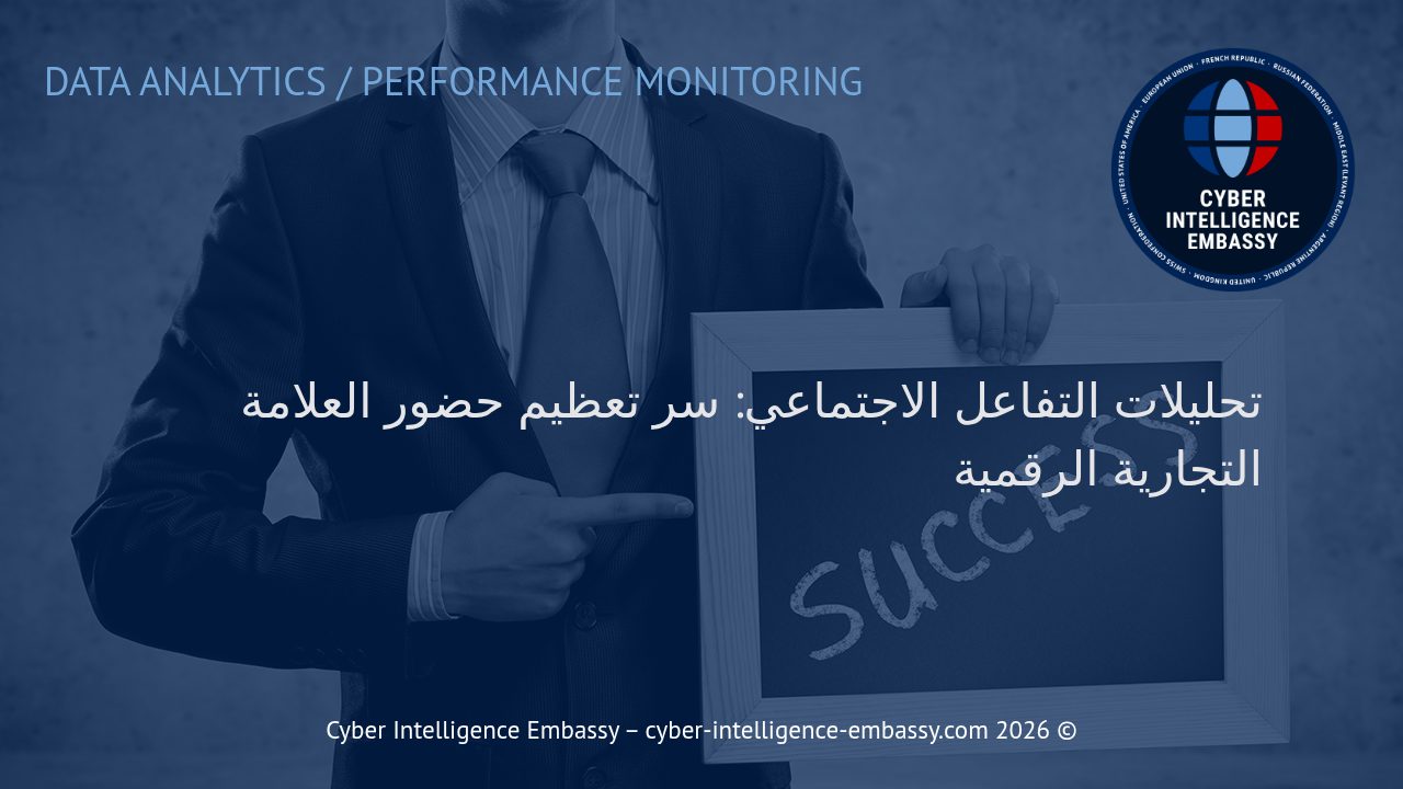 تحليلات التفاعل الاجتماعي: سر تعظيم حضور العلامة التجارية الرقمية