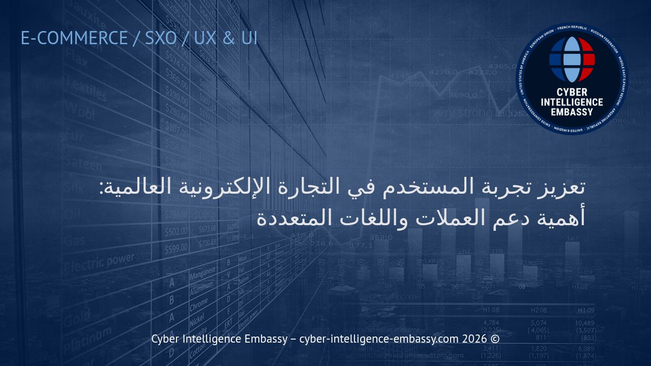 تعزيز تجربة المستخدم في التجارة الإلكترونية العالمية: أهمية دعم العملات واللغات المتعددة