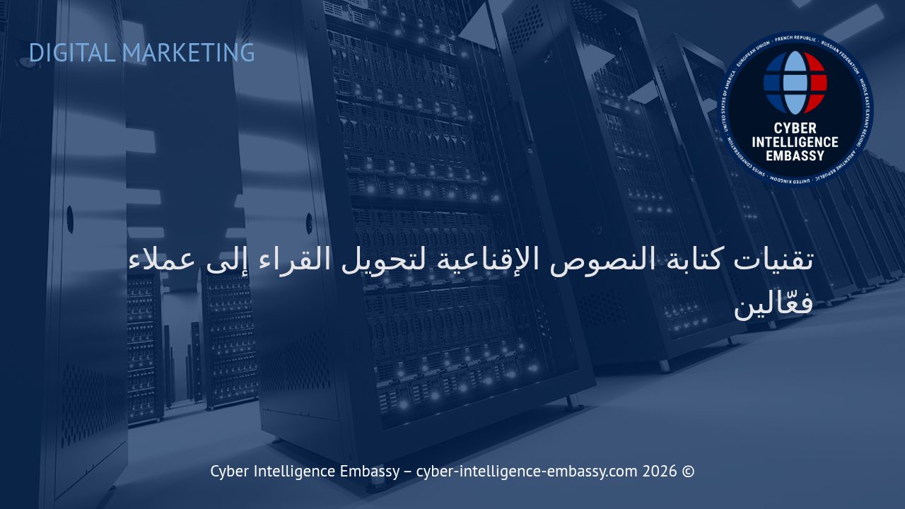 تقنيات كتابة النصوص الإقناعية لتحويل القراء إلى عملاء فعّالين