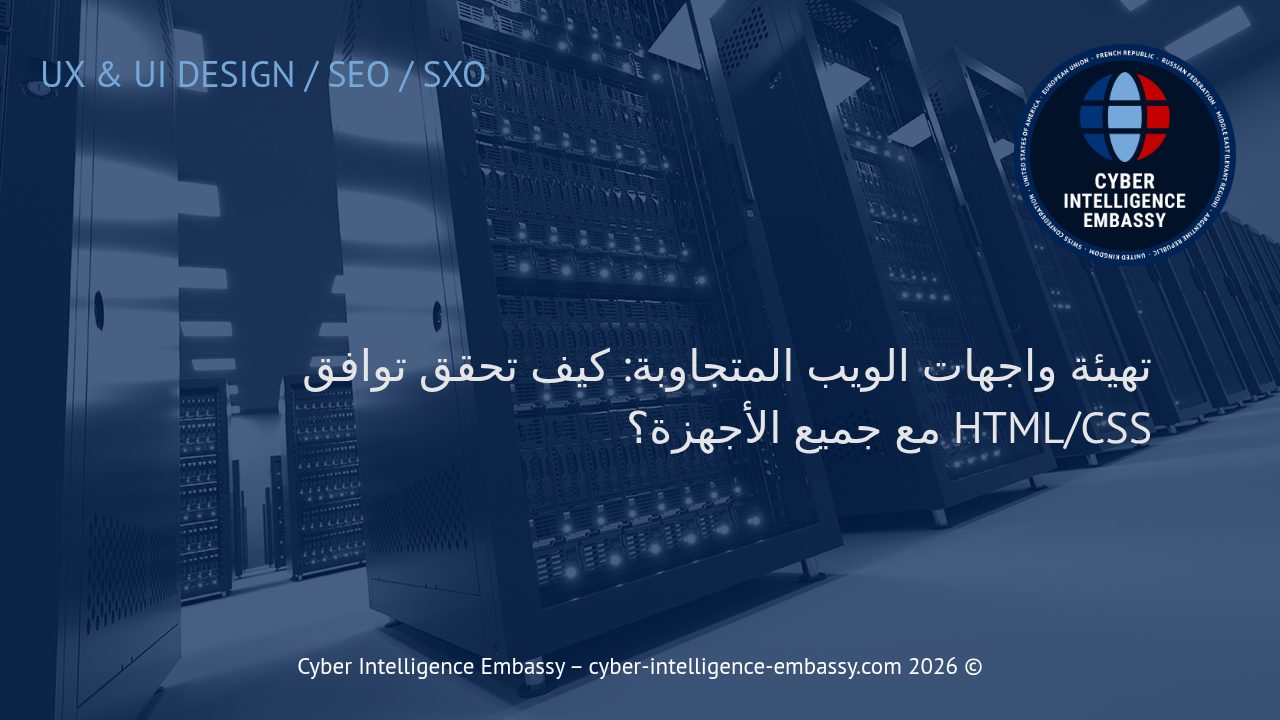 تهيئة واجهات الويب المتجاوبة: كيف تحقق توافق HTML/CSS مع جميع الأجهزة؟