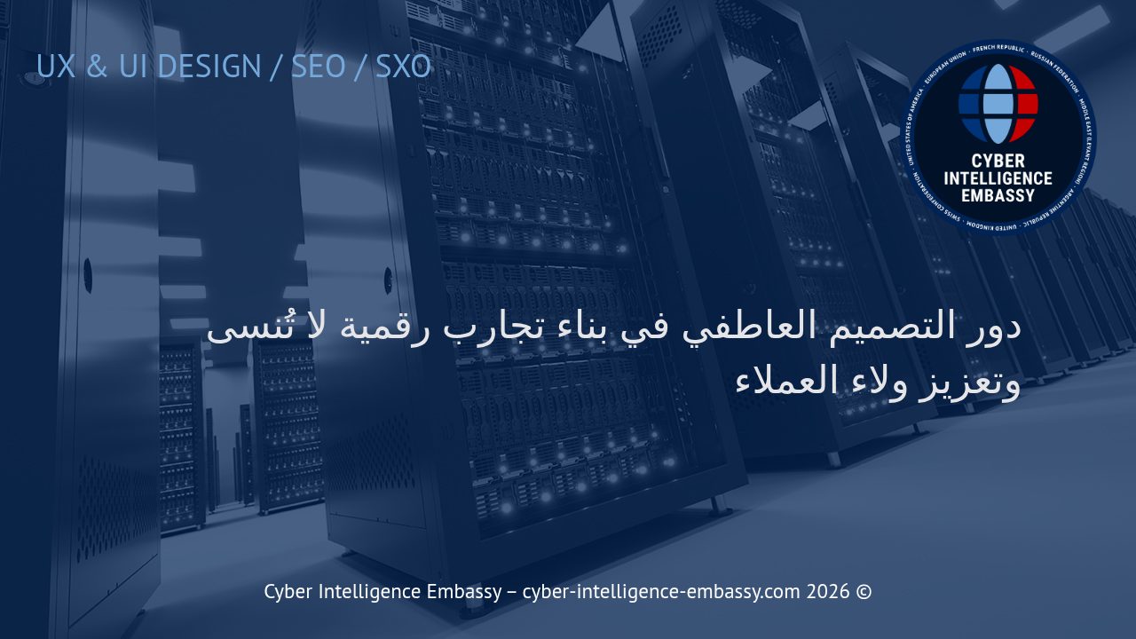 دور التصميم العاطفي في بناء تجارب رقمية لا تُنسى وتعزيز ولاء العملاء