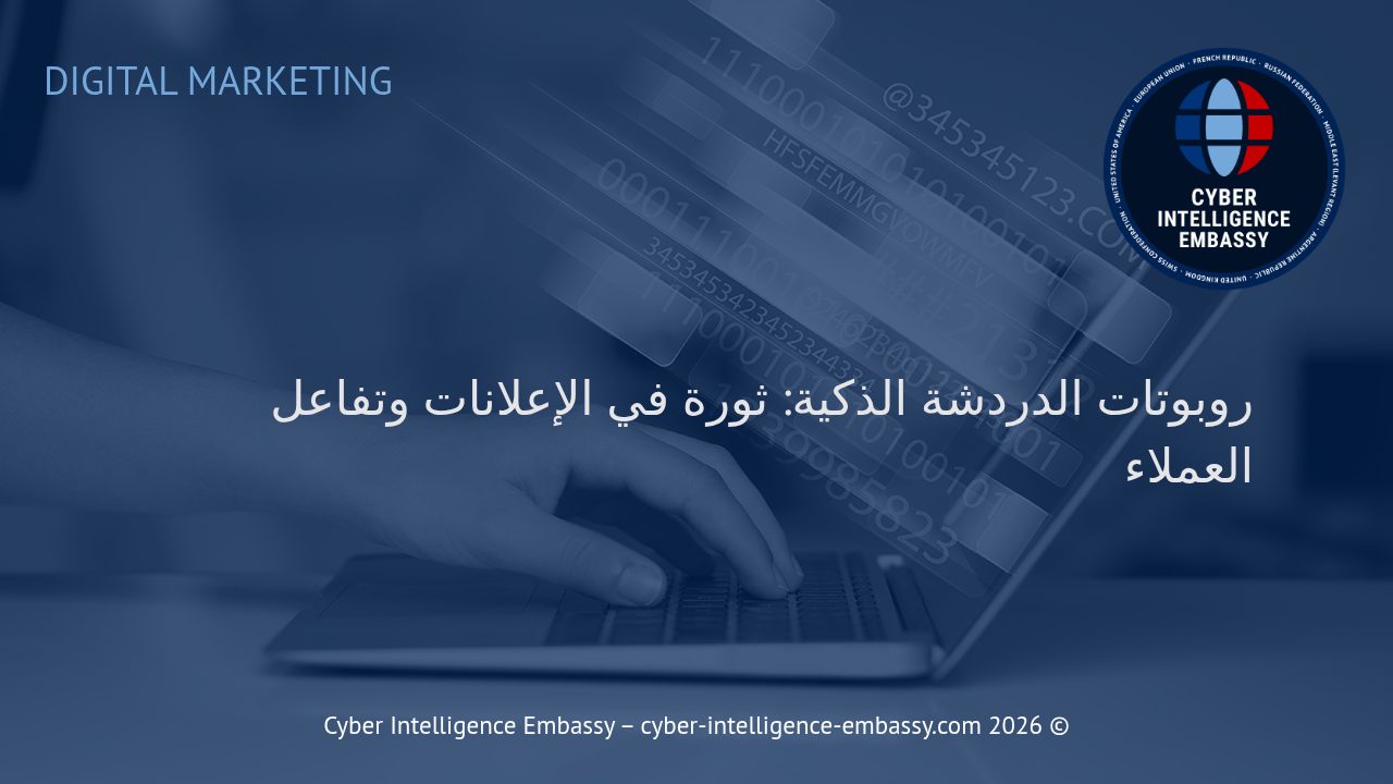 روبوتات الدردشة الذكية: ثورة في الإعلانات وتفاعل العملاء