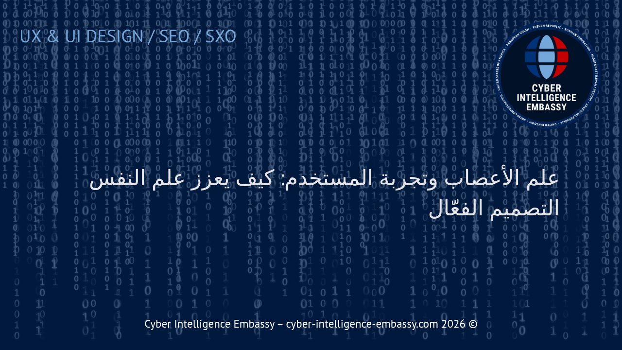 علم الأعصاب وتجربة المستخدم: كيف يعزز علم النفس التصميم الفعّال