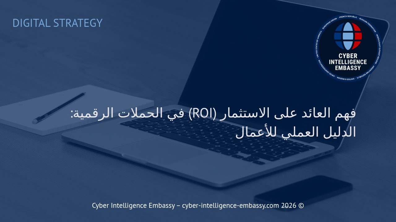 فهم العائد على الاستثمار (ROI) في الحملات الرقمية: الدليل العملي للأعمال