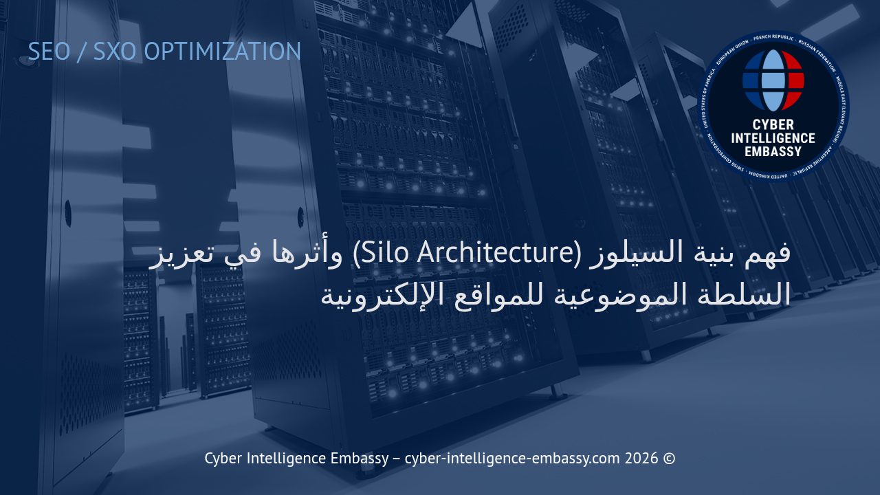 فهم بنية السيلوز (Silo Architecture) وأثرها في تعزيز السلطة الموضوعية للمواقع الإلكترونية
