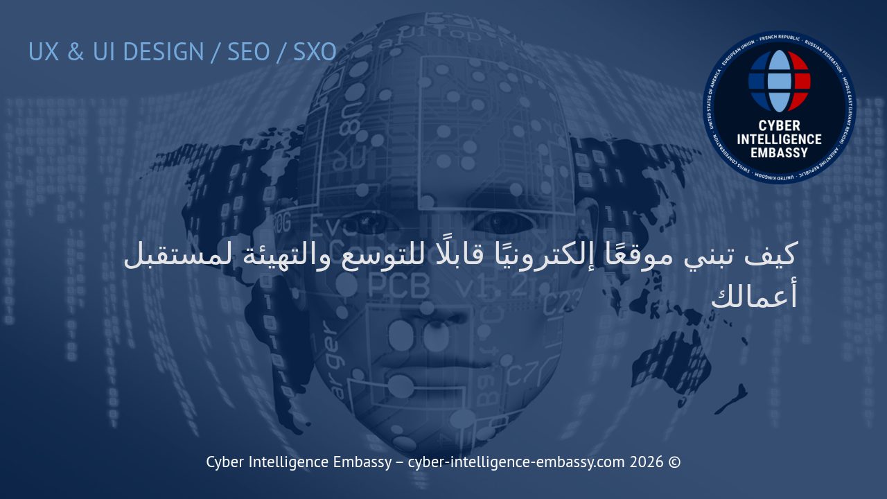 كيف تبني موقعًا إلكترونيًا قابلًا للتوسع والتهيئة لمستقبل أعمالك