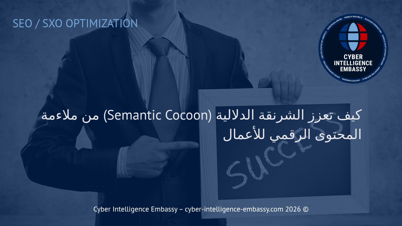 كيف تعزز الشرنقة الدلالية (Semantic Cocoon) من ملاءمة المحتوى الرقمي للأعمال