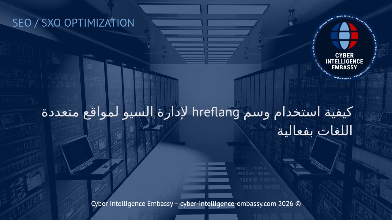 كيفية استخدام وسم hreflang لإدارة السيو لمواقع متعددة اللغات بفعالية