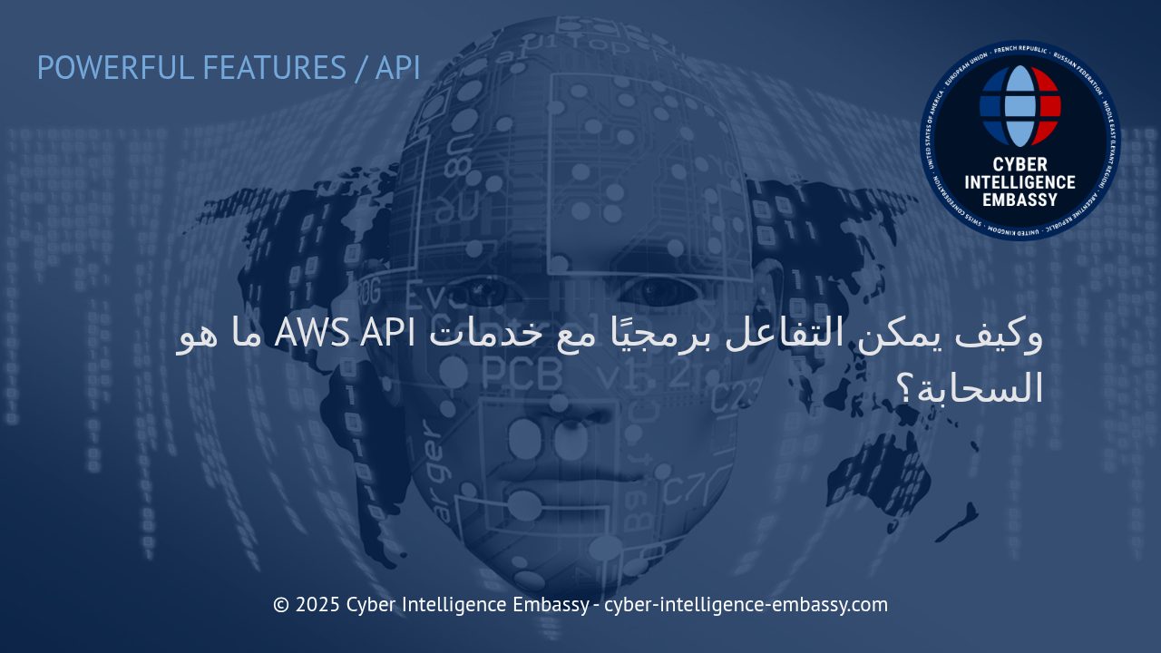 التعرّف على AWS API: البوابة الذكية للتفاعل البرمجي مع خدمات السحابة وتطوير الأعمال
