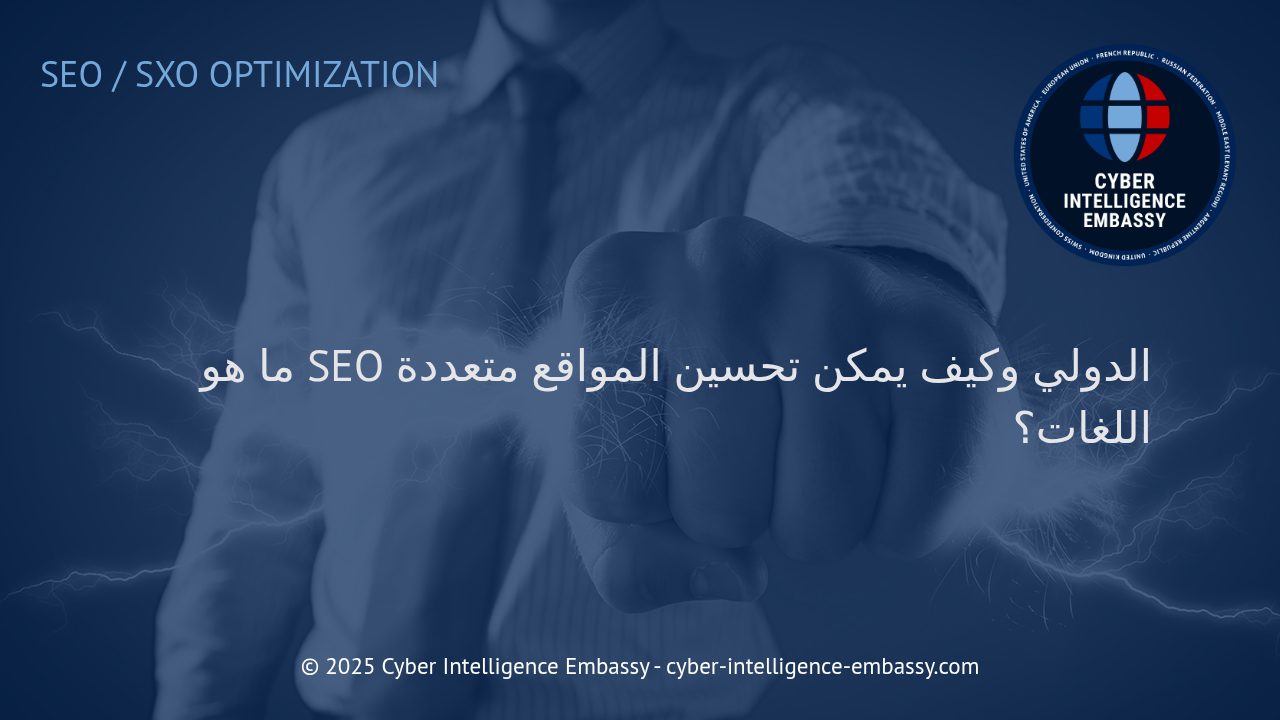 استراتيجيات فعّالة لتحسين السيو الدولي للمواقع متعددة اللغات