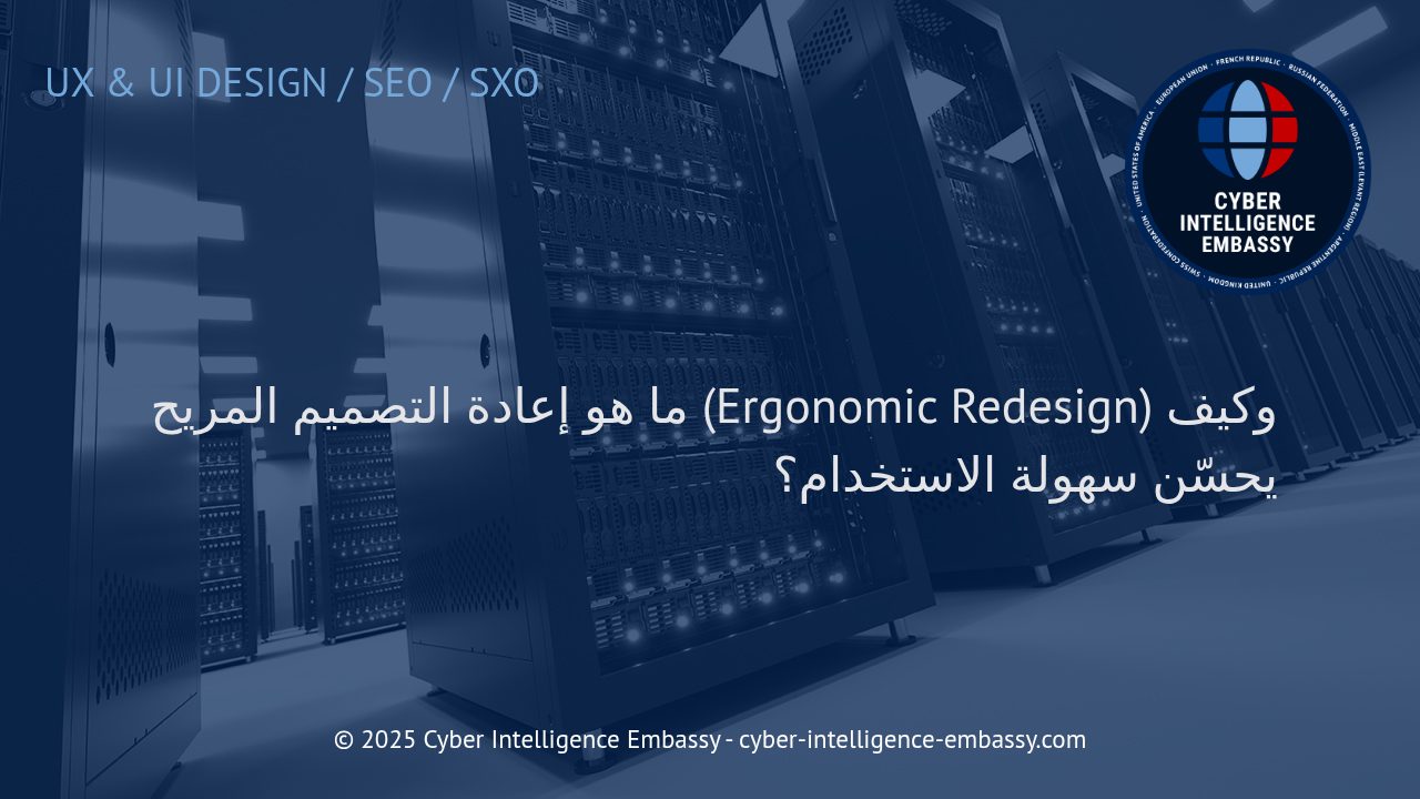 إعادة التصميم المريح: ركيزة التحول نحو أنظمة أكثر سهولة وفعالية في بيئة الأعمال الرقمية