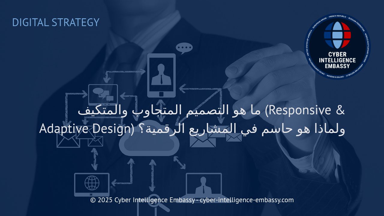 التصميم المتجاوب والمتكيف: أساس المشاريع الرقمية الحديثة وميزتها التنافسية