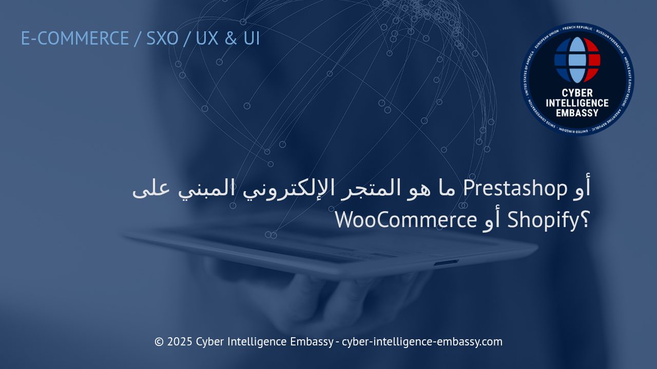 الاختيار الذكي: الفرق بين متاجر Prestashop وWooCommerce وShopify وأيها مناسب لأعمالك