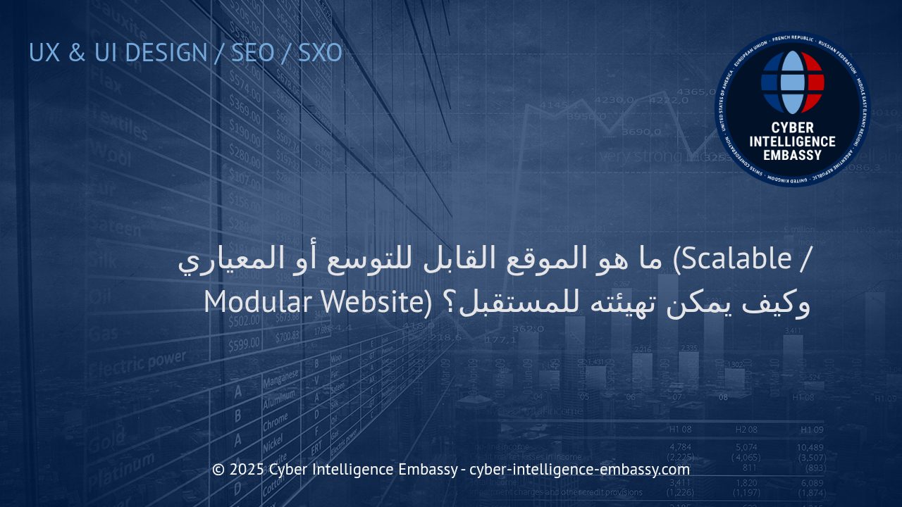 كيف تبني موقعًا إلكترونيًا قابلًا للتوسع والتهيئة لمستقبل أعمالك