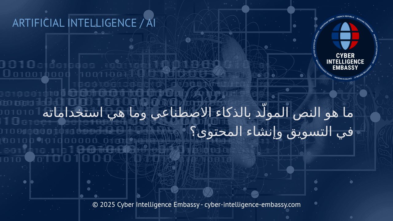 النصوص المولّدة بالذكاء الاصطناعي: التحوّل الرقمي في التسويق وإنشاء المحتوى