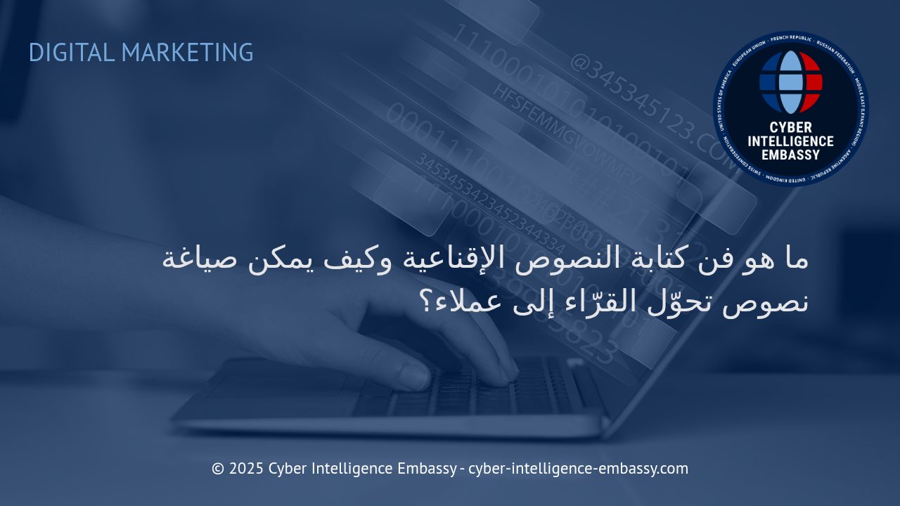 تقنيات كتابة النصوص الإقناعية لتحويل القراء إلى عملاء فعّالين