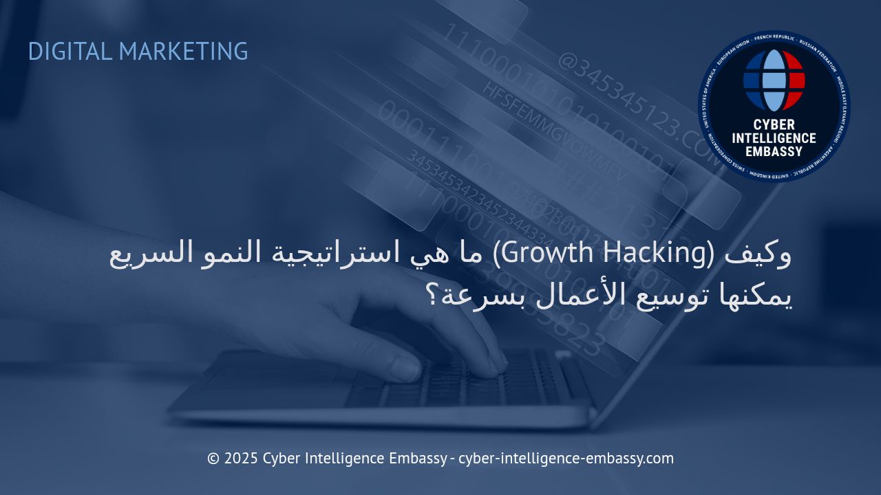 استراتيجية النمو السريع: أسرار التسويق الذكي لتوسيع الأعمال في العصر الرقمي