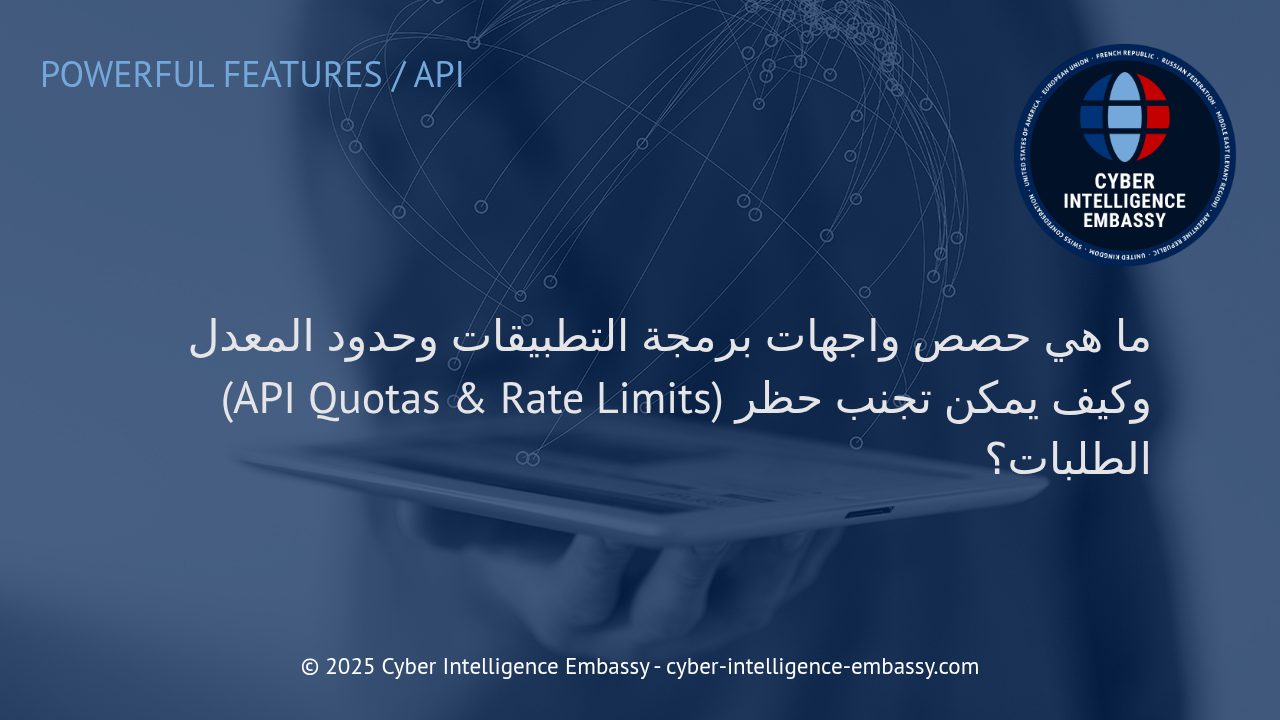 فهم حصص واجهات برمجة التطبيقات وحدود المعدل: كيفية حماية الأعمال من حظر الطلبات