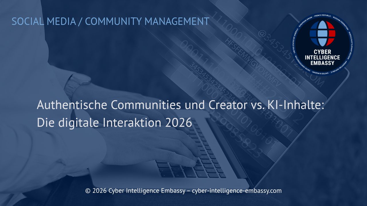 Authentische Communities und Creator vs. KI-Inhalte: Die digitale Interaktion 2026