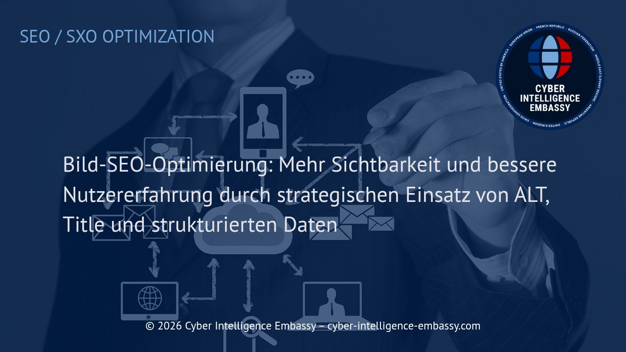 Bild-SEO-Optimierung: Mehr Sichtbarkeit und bessere Nutzererfahrung durch strategischen Einsatz von ALT, Title und strukturierten Daten