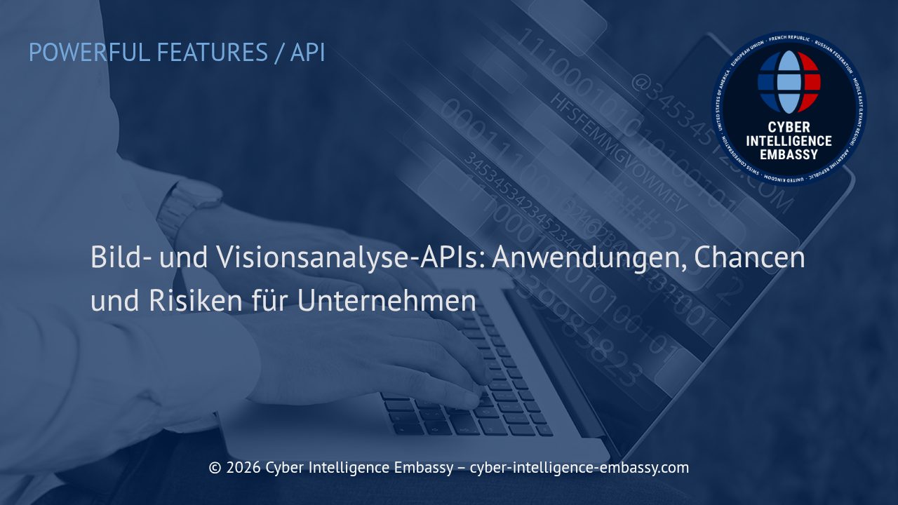 Bild- und Visionsanalyse-APIs: Anwendungen, Chancen und Risiken für Unternehmen