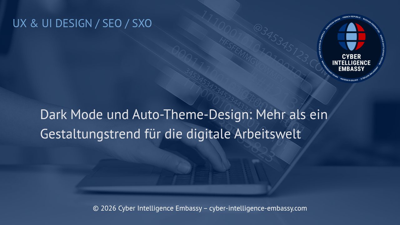 Dark Mode und Auto-Theme-Design: Mehr als ein Gestaltungstrend für die digitale Arbeitswelt