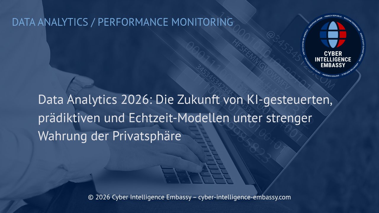 Data Analytics 2026: Die Zukunft von KI-gesteuerten, prädiktiven und Echtzeit-Modellen unter strenger Wahrung der Privatsphäre