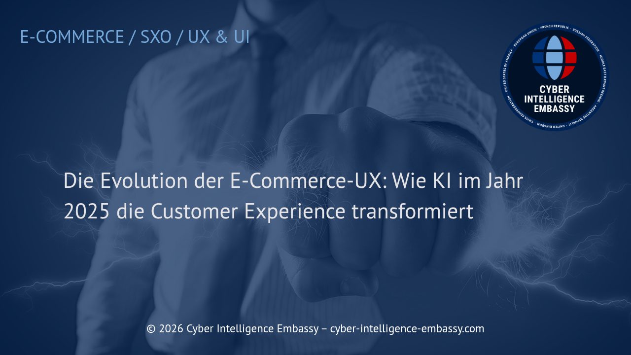 Die Evolution der E-Commerce-UX: Wie KI im Jahr 2025 die Customer Experience transformiert