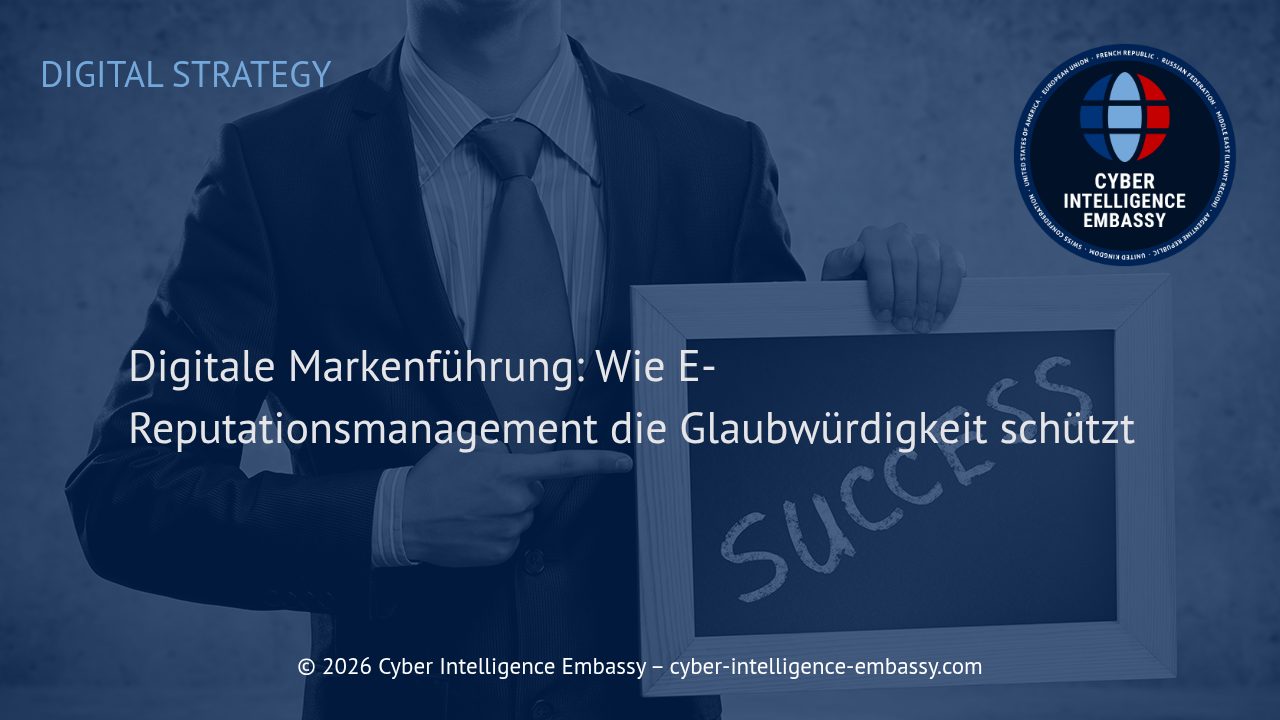 Digitale Markenführung: Wie E-Reputationsmanagement die Glaubwürdigkeit schützt