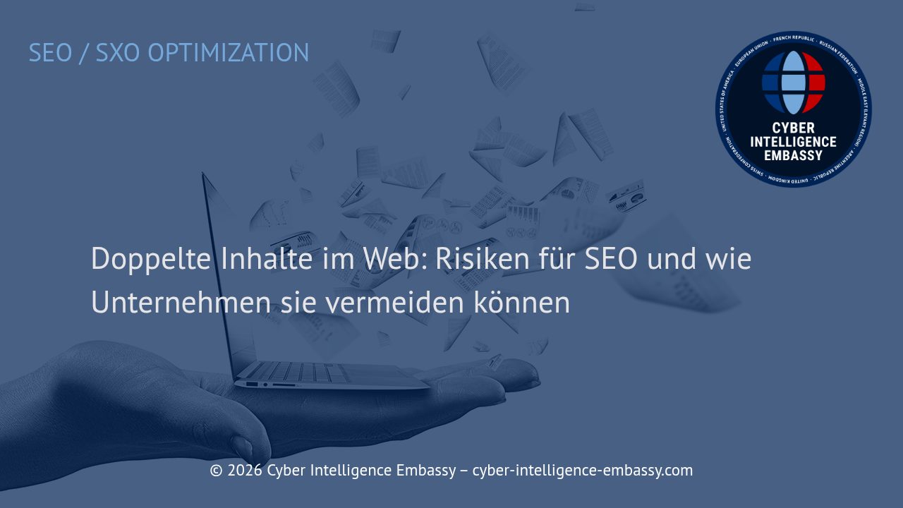 Doppelte Inhalte im Web: Risiken für SEO und wie Unternehmen sie vermeiden können