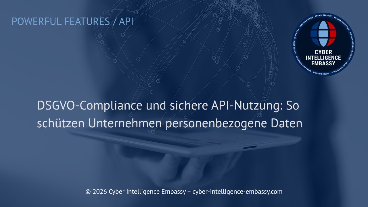 DSGVO-Compliance und sichere API-Nutzung: So schützen Unternehmen personenbezogene Daten