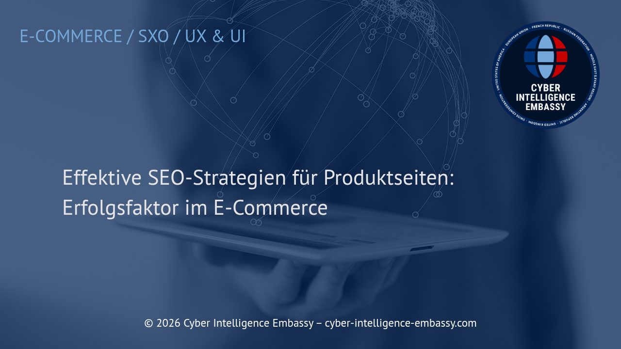 Effektive SEO-Strategien für Produktseiten: Erfolgsfaktor im E-Commerce
