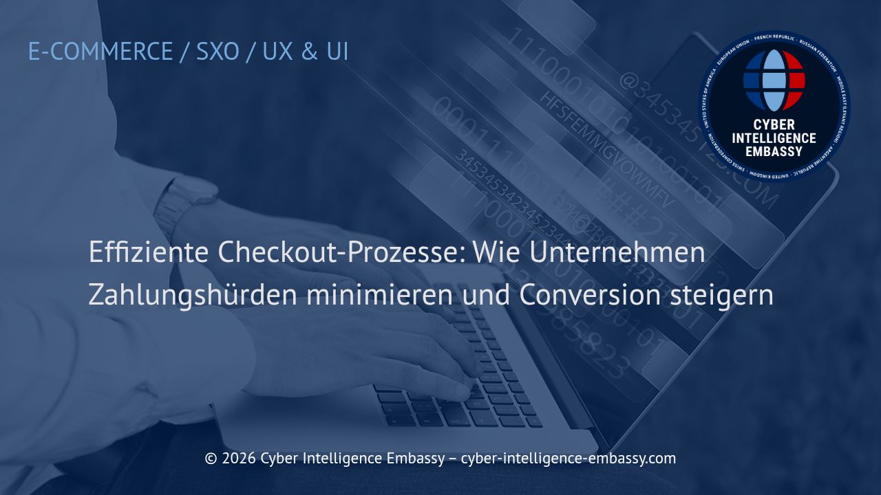 Effiziente Checkout-Prozesse: Wie Unternehmen Zahlungshürden minimieren und Conversion steigern