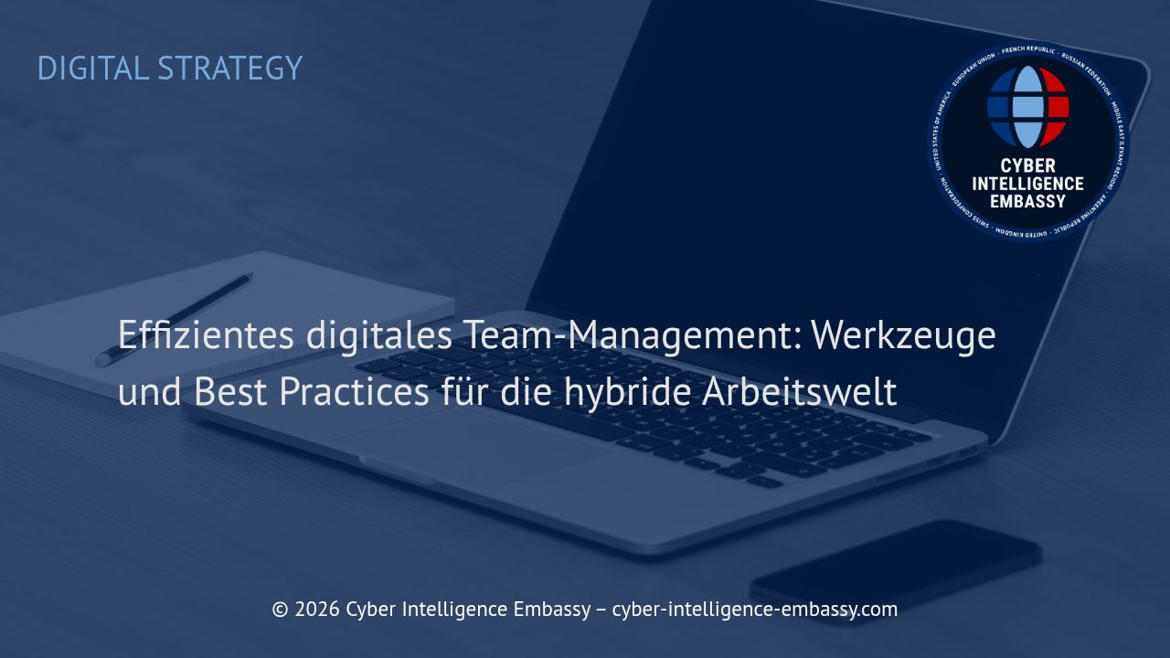 Effizientes digitales Team-Management: Werkzeuge und Best Practices für die hybride Arbeitswelt