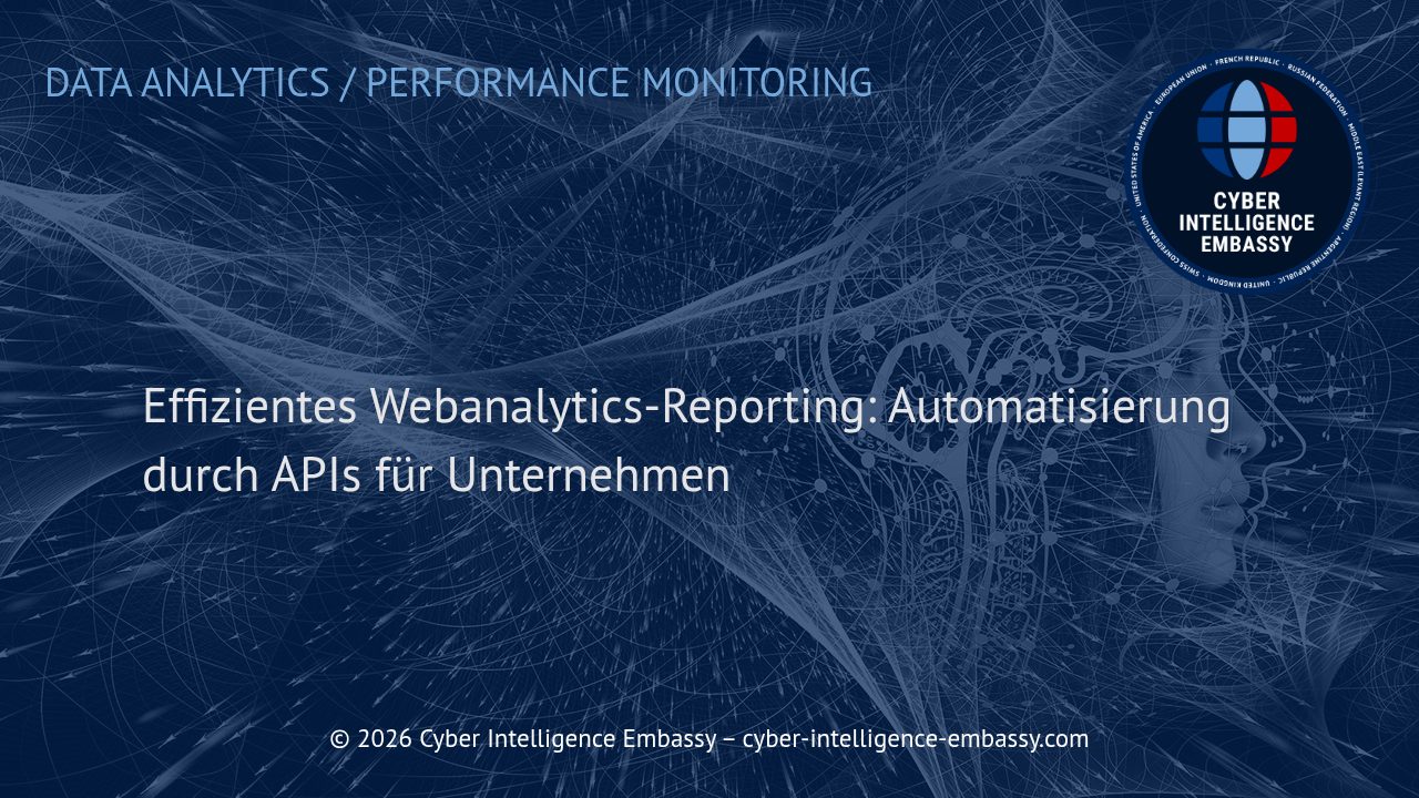 Effizientes Webanalytics-Reporting: Automatisierung durch APIs für Unternehmen