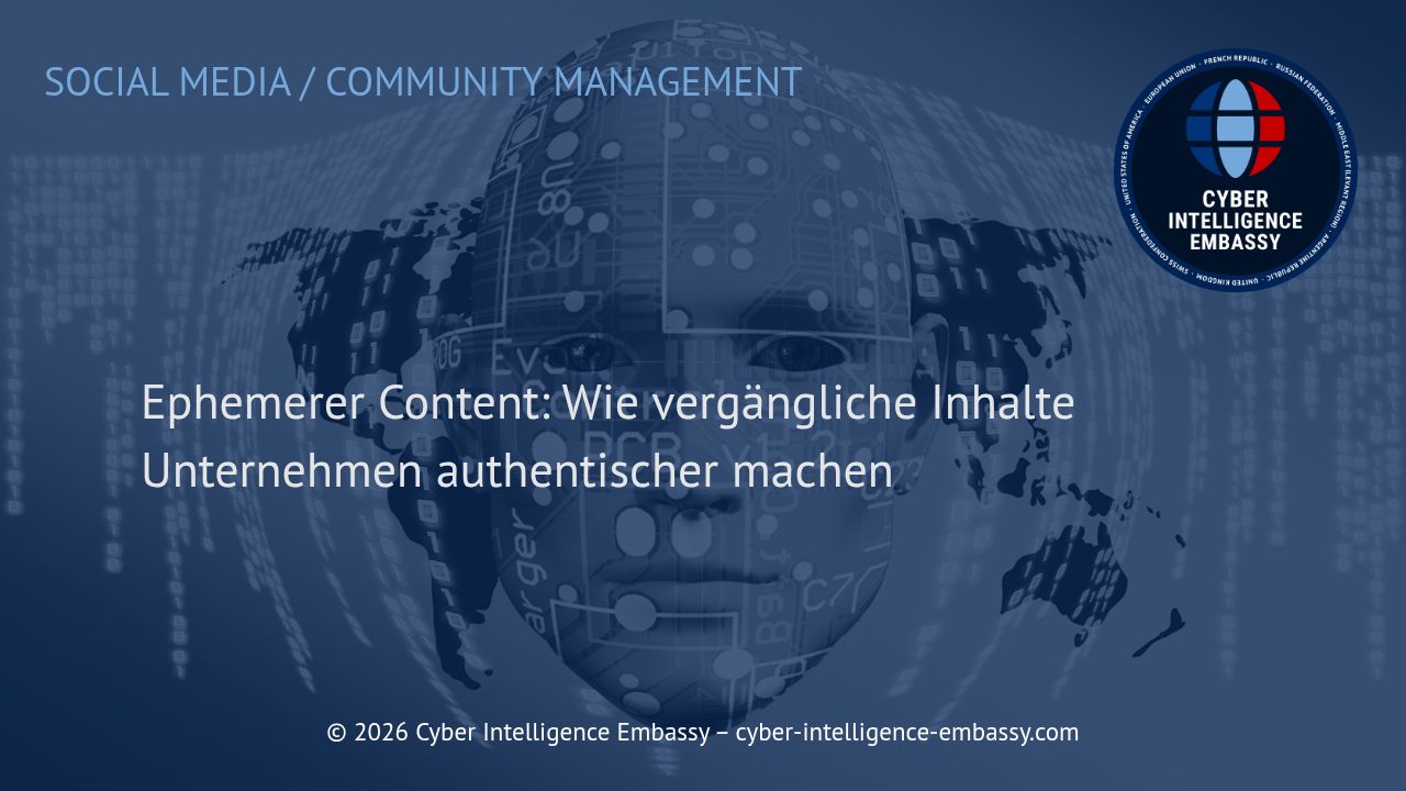 Ephemerer Content: Wie vergängliche Inhalte Unternehmen authentischer machen