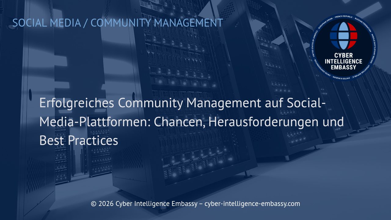 Erfolgreiches Community Management auf Social-Media-Plattformen: Chancen, Herausforderungen und Best Practices