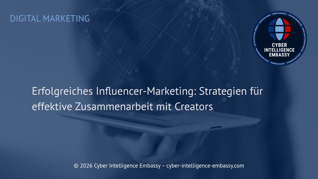 Erfolgreiches Influencer-Marketing: Strategien für effektive Zusammenarbeit mit Creators