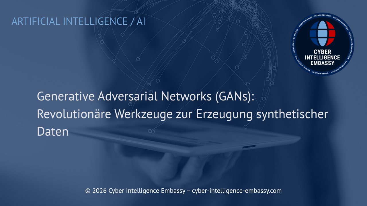 Generative Adversarial Networks (GANs): Revolutionäre Werkzeuge zur Erzeugung synthetischer Daten