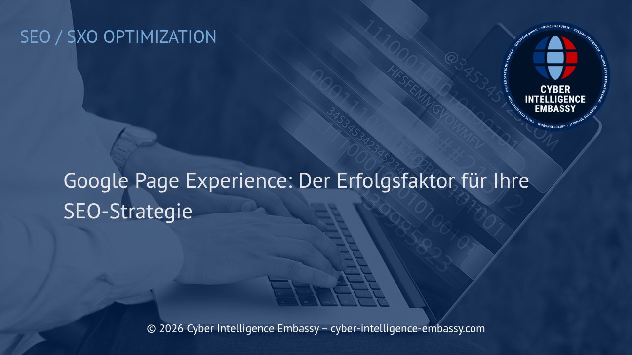 Google Page Experience: Der Erfolgsfaktor für Ihre SEO-Strategie