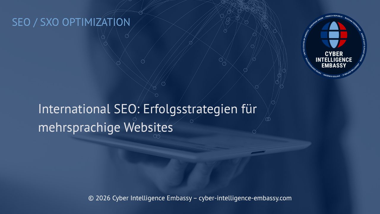 International SEO: Erfolgsstrategien für mehrsprachige Websites