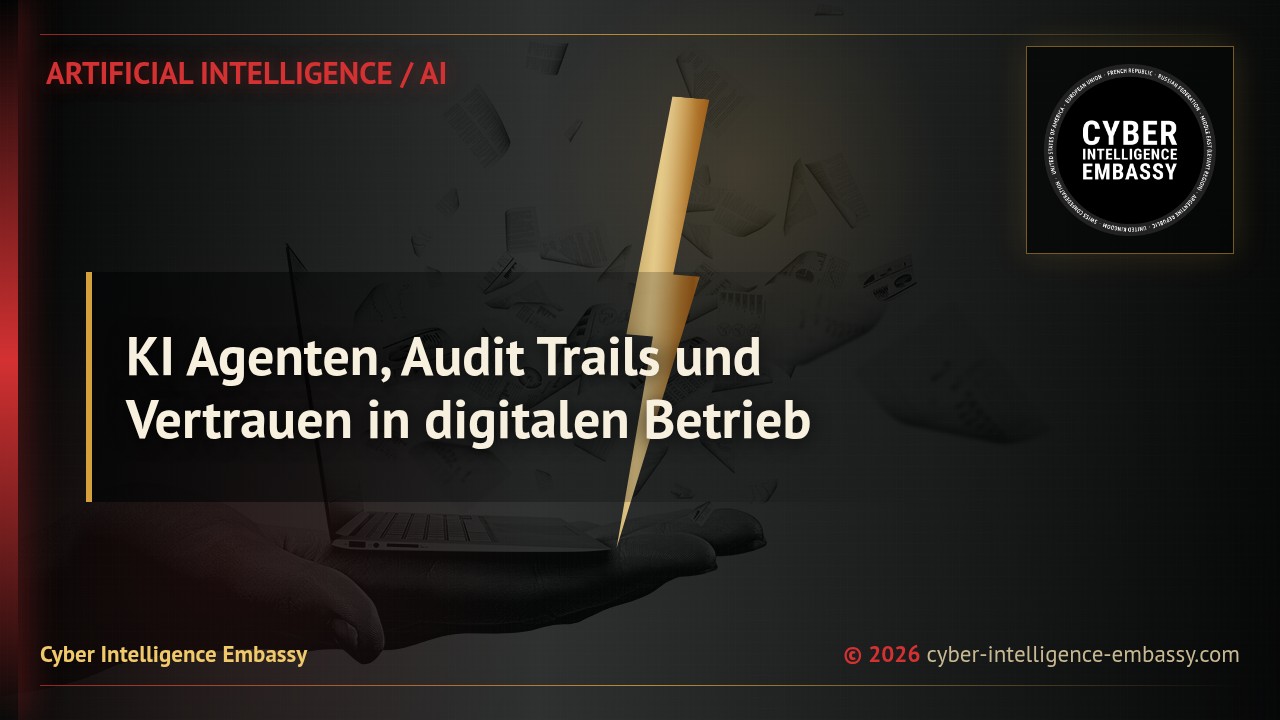 KI Agenten, Audit Trails und Vertrauen in digitalen Betrieb